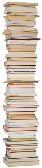 a stack of books